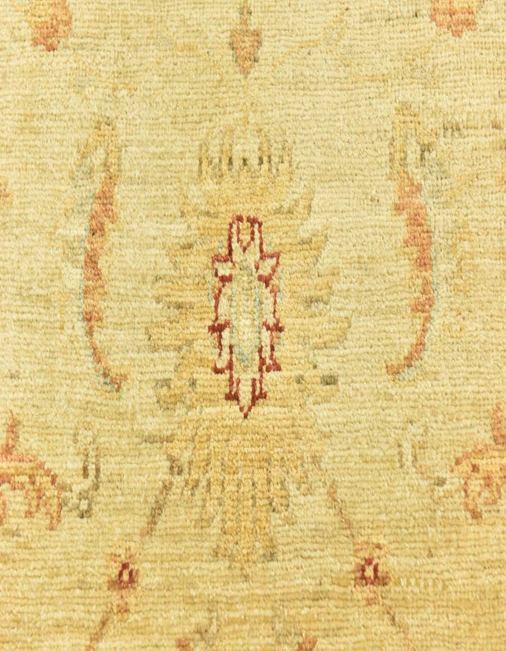 Detail image of  3' 1 x 16' 3  Hand Knotted Peshawar Ziegler Runner Rug