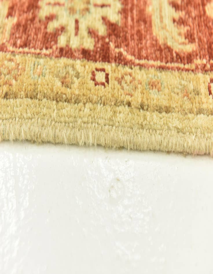 Detail image of  3' 1 x 16' 3  Hand Knotted Peshawar Ziegler Runner Rug