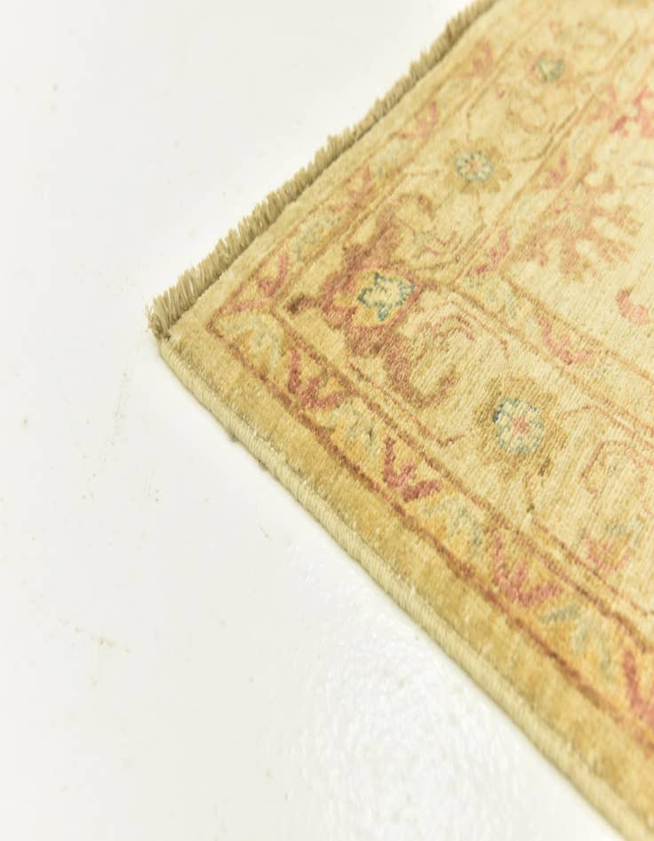 Detail image of  2' 6 x 9' 10  Hand Knotted Peshawar Ziegler Runner Rug