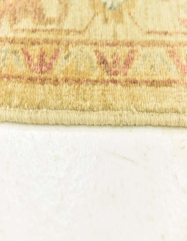 Detail image of  2' 6 x 9' 10  Hand Knotted Peshawar Ziegler Runner Rug