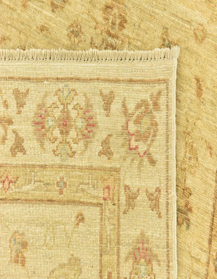 Detail image of  2' 8 x 9' 7  Hand Knotted Peshawar Ziegler Runner Rug