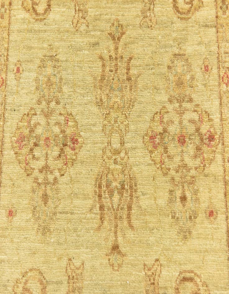 Detail image of  2' 8 x 9' 7  Hand Knotted Peshawar Ziegler Runner Rug