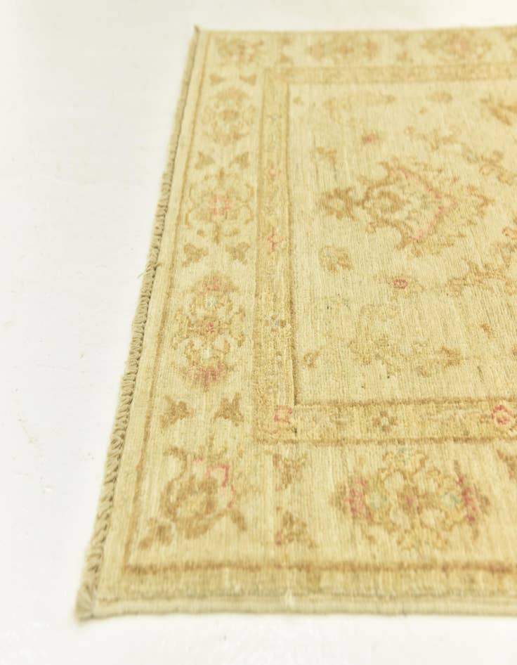 Detail image of  2' 8 x 9' 7  Hand Knotted Peshawar Ziegler Runner Rug