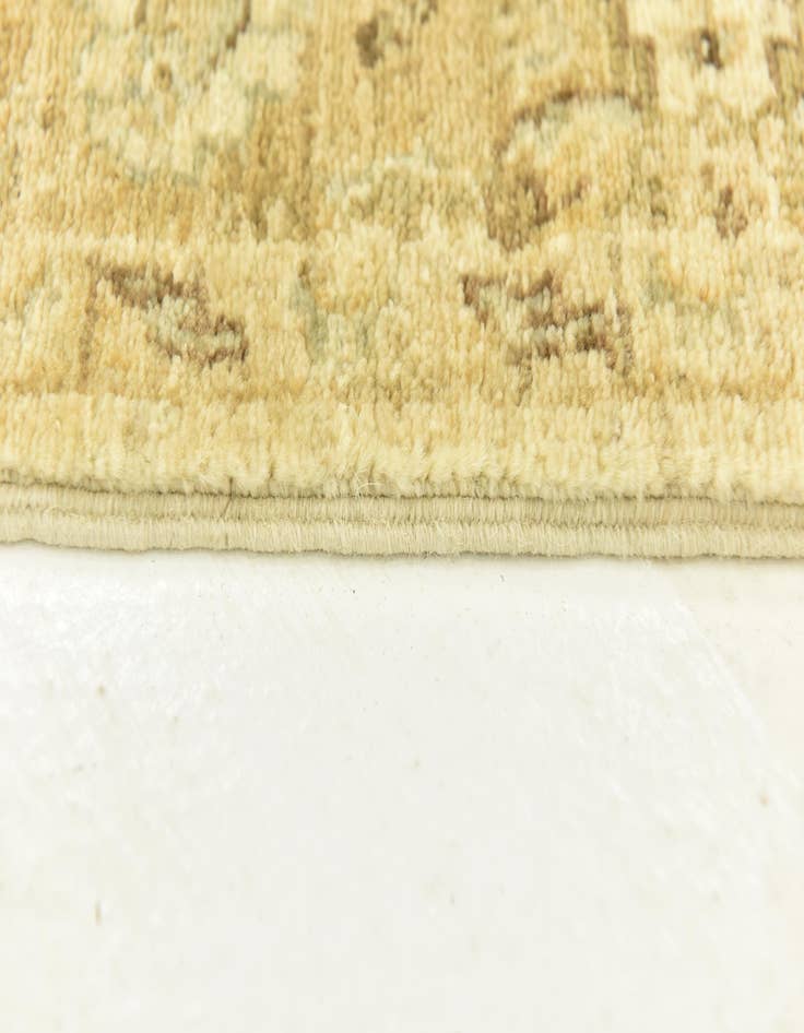 Detail image of  2' 8 x 9' 3  Hand Knotted Peshawar Ziegler Runner Rug