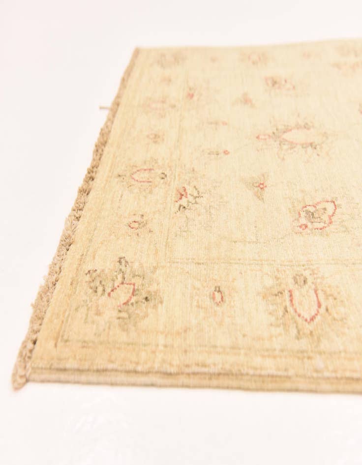 Detail image of  2' 8 x 9' 9  Hand Knotted Peshawar Ziegler Runner Rug