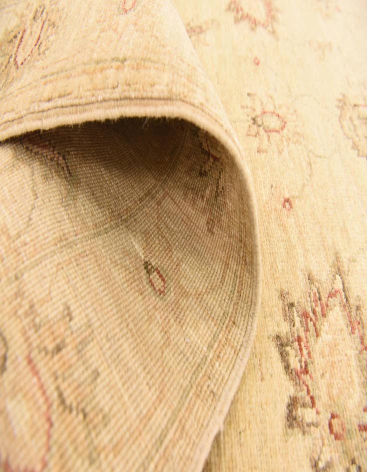 Detail image of  2' 8 x 9' 9  Hand Knotted Peshawar Ziegler Runner Rug