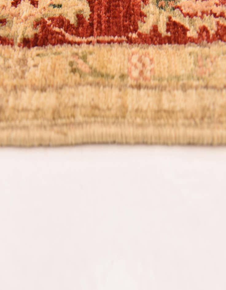 Detail image of  4' x 16' 8  Hand Knotted Peshawar Ziegler Runner Rug