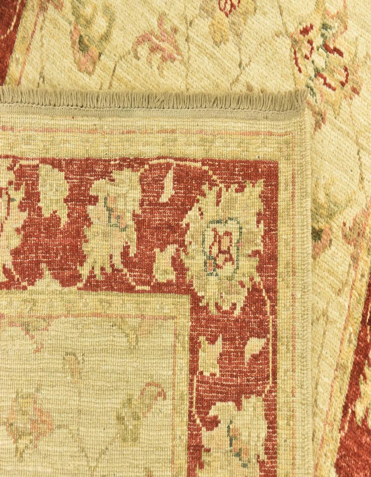 Detail image of  2' 9 x 9' 10  Hand Knotted Peshawar Ziegler Runner Rug