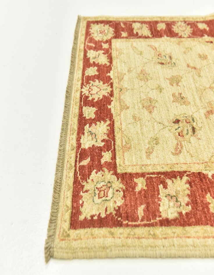 Detail image of  2' 9 x 9' 10  Hand Knotted Peshawar Ziegler Runner Rug
