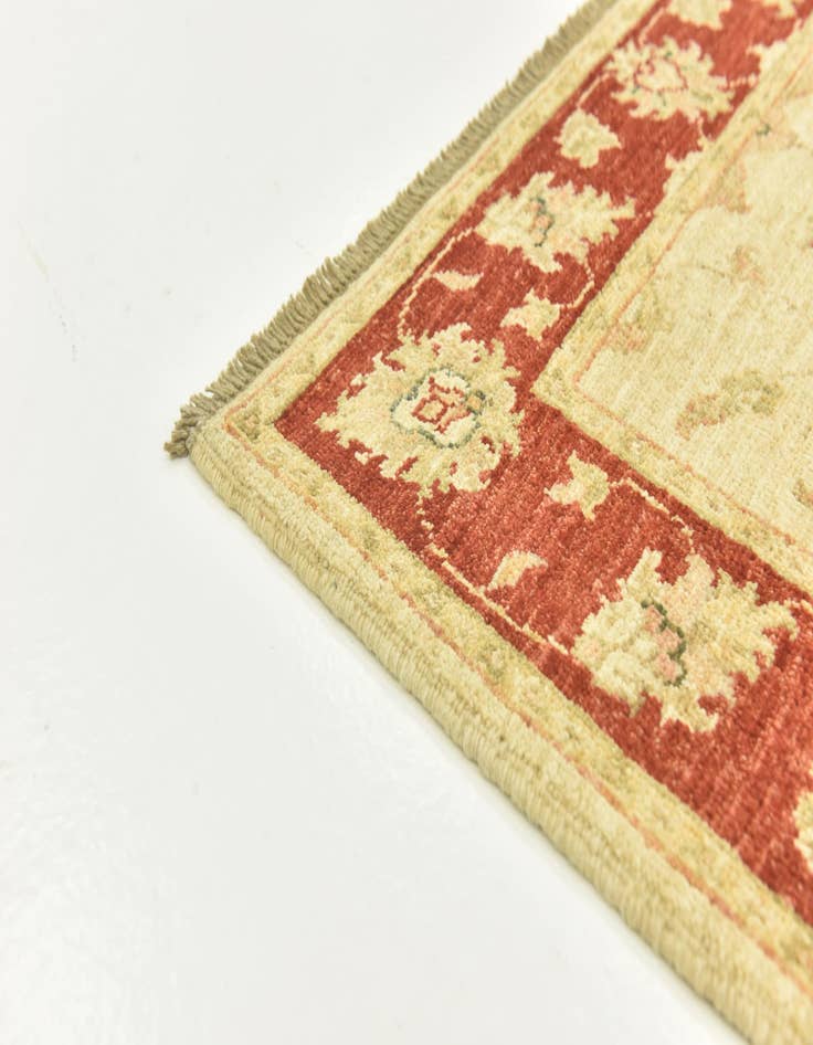 Detail image of  2' 9 x 9' 10  Hand Knotted Peshawar Ziegler Runner Rug