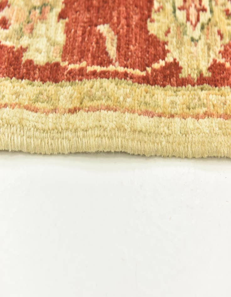 Detail image of  2' 9 x 9' 10  Hand Knotted Peshawar Ziegler Runner Rug