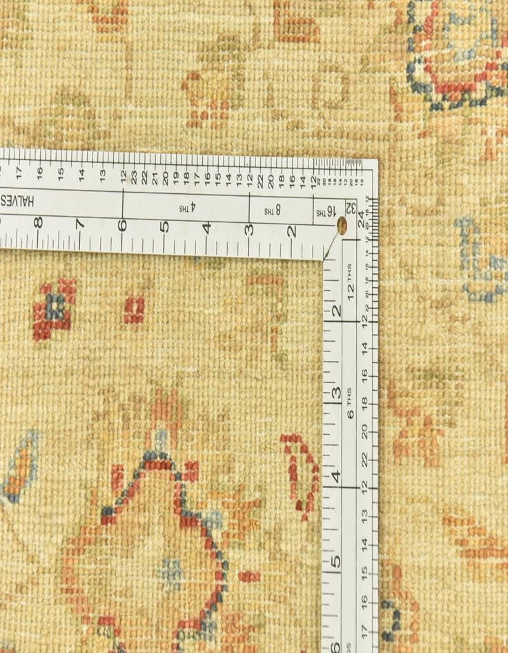 Detail image of 2' 10 x 8' 1 Hand Knotted Peshawar Ziegler Runner Rug