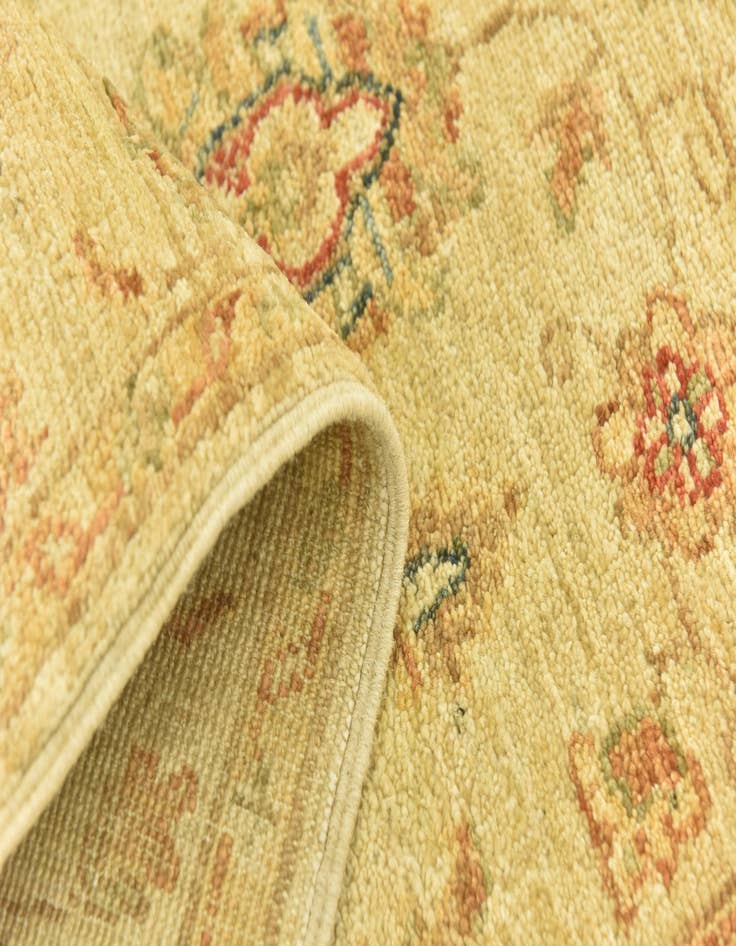 Detail image of 2' 10 x 8' 1 Hand Knotted Peshawar Ziegler Runner Rug