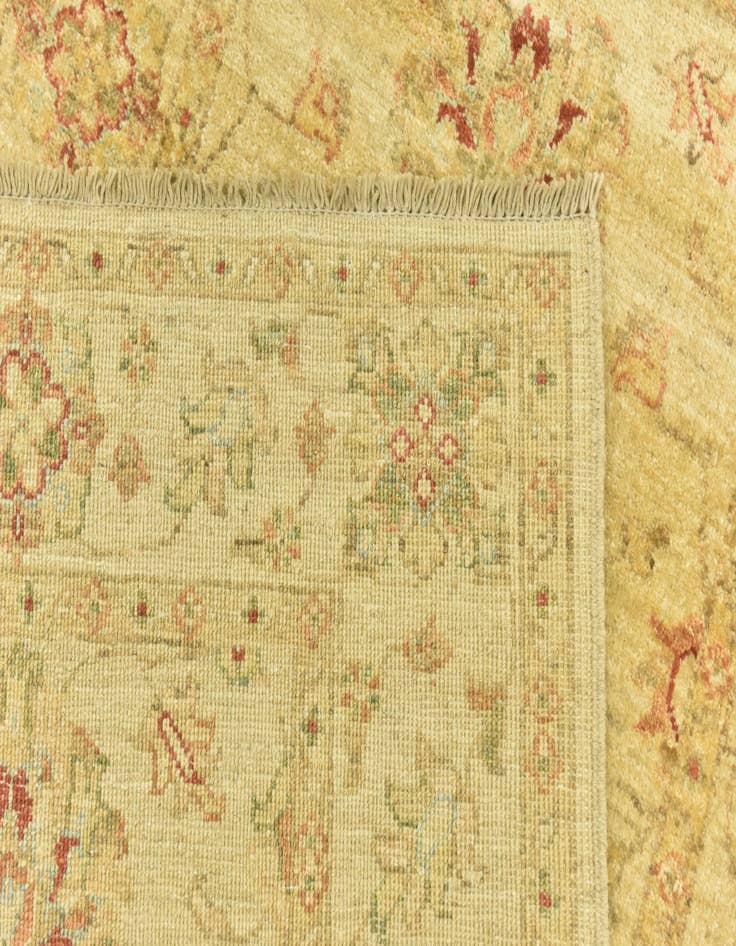 Detail image of  2' 10 x 6' 3  Hand Knotted Peshawar Ziegler Runner Rug