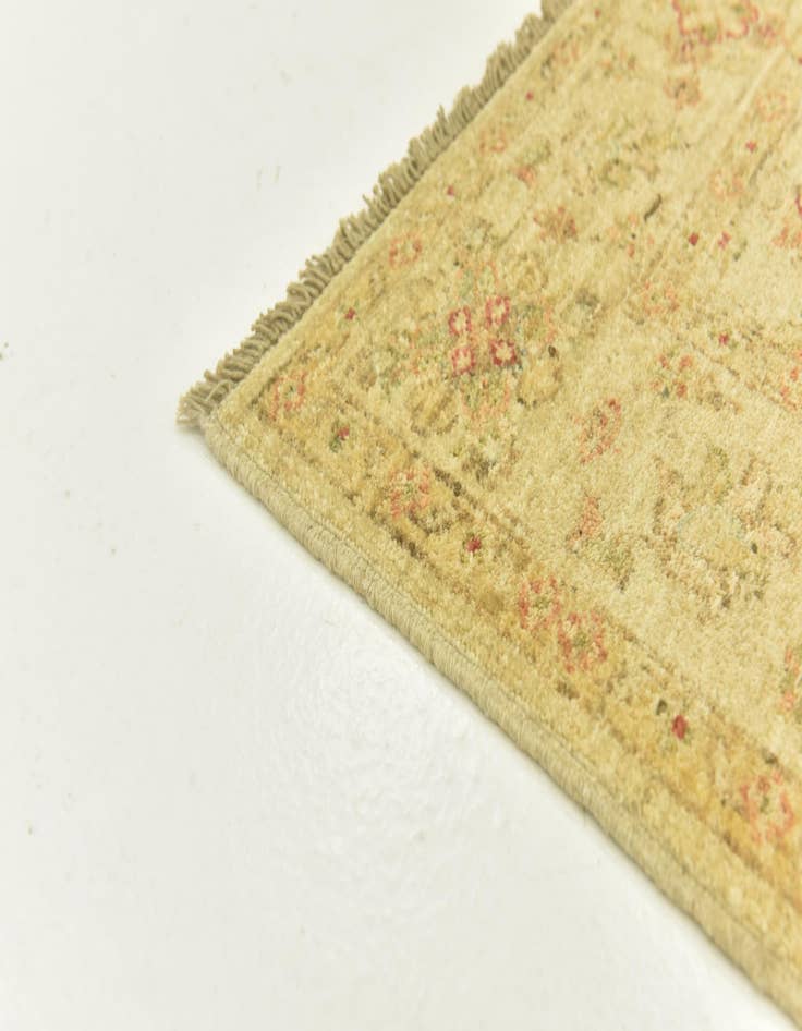 Detail image of  2' 10 x 6' 3  Hand Knotted Peshawar Ziegler Runner Rug