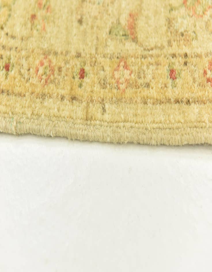 Detail image of  2' 10 x 6' 3  Hand Knotted Peshawar Ziegler Runner Rug