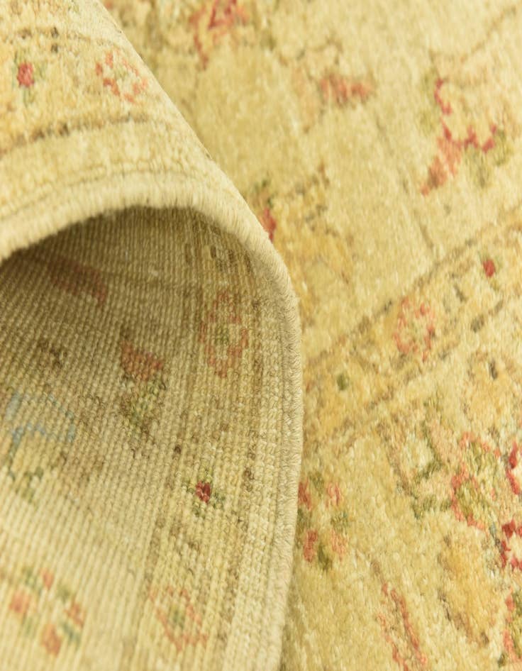 Detail image of  2' 10 x 6' 3  Hand Knotted Peshawar Ziegler Runner Rug