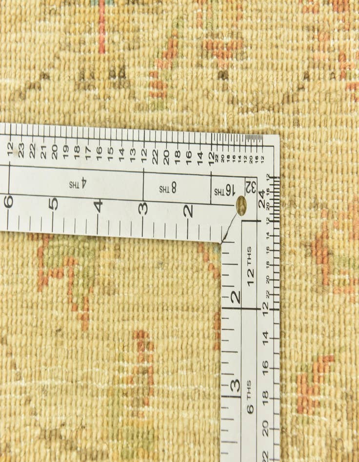 Detail image of  2' 6 x 6' 5  Hand Knotted Peshawar Ziegler Runner Rug