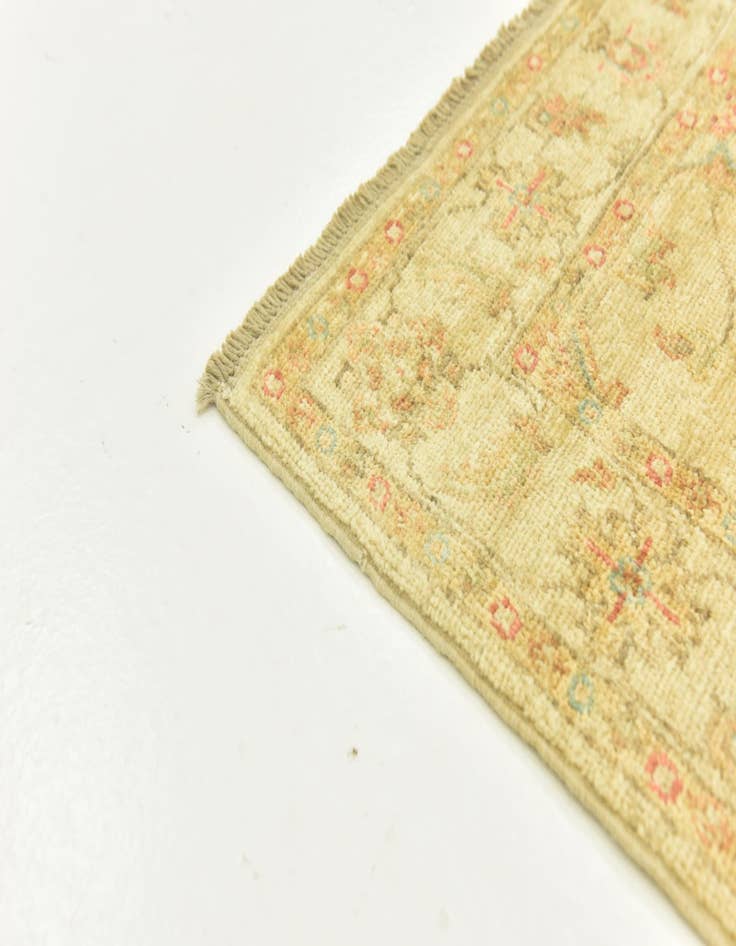 Detail image of  2' 6 x 6' 5  Hand Knotted Peshawar Ziegler Runner Rug
