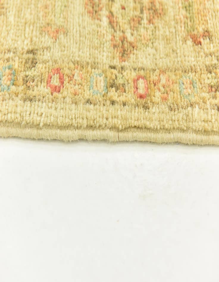 Detail image of  2' 6 x 6' 5  Hand Knotted Peshawar Ziegler Runner Rug