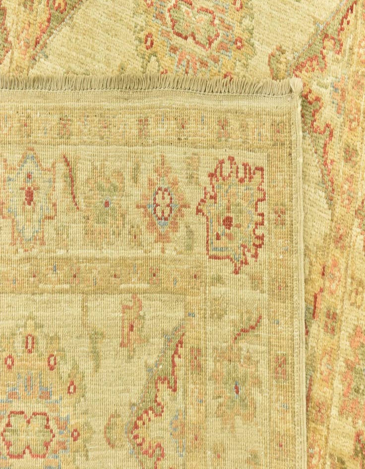 Detail image of 2' 7 x 6' 10 Hand Knotted Peshawar Ziegler Runner Rug