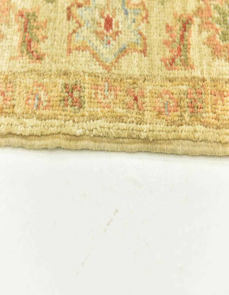 Detail image of 2' 7 x 6' 10 Hand Knotted Peshawar Ziegler Runner Rug