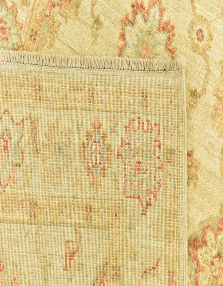 Detail image of  2' 6 x 6' 9  Hand Knotted Peshawar Ziegler Runner Rug