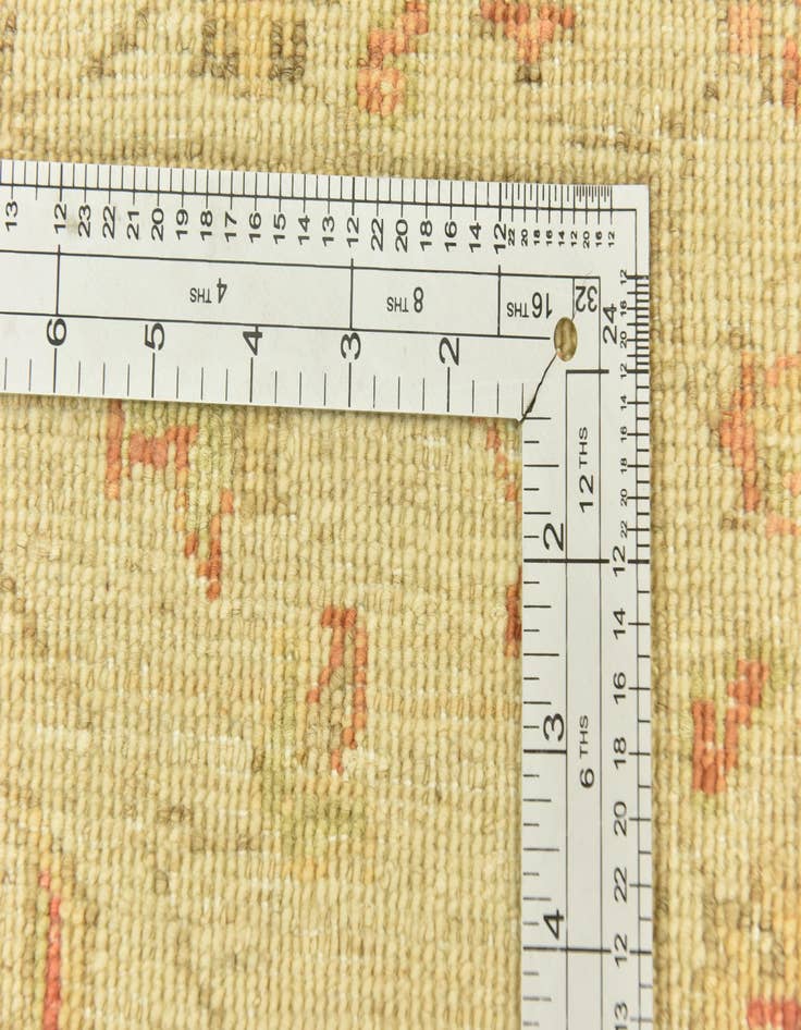 Detail image of  2' 6 x 6' 4  Hand Knotted Peshawar Ziegler Runner Rug