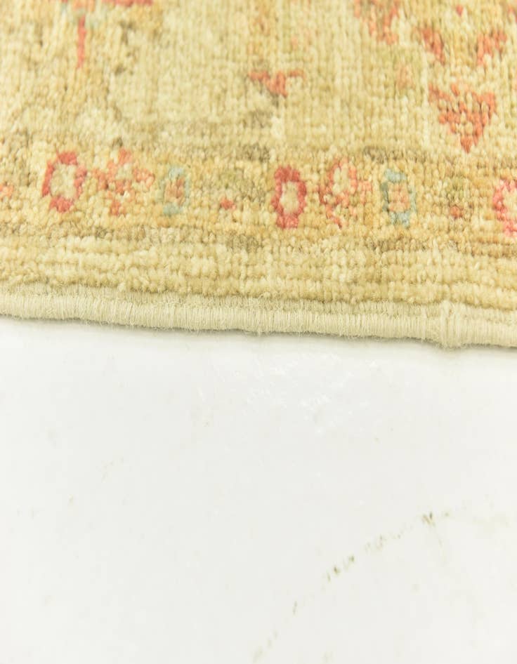 Detail image of  2' 6 x 6' 4  Hand Knotted Peshawar Ziegler Runner Rug