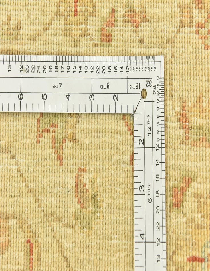 Detail image of  2' 6 x 6' 5  Hand Knotted Peshawar Ziegler Runner Rug