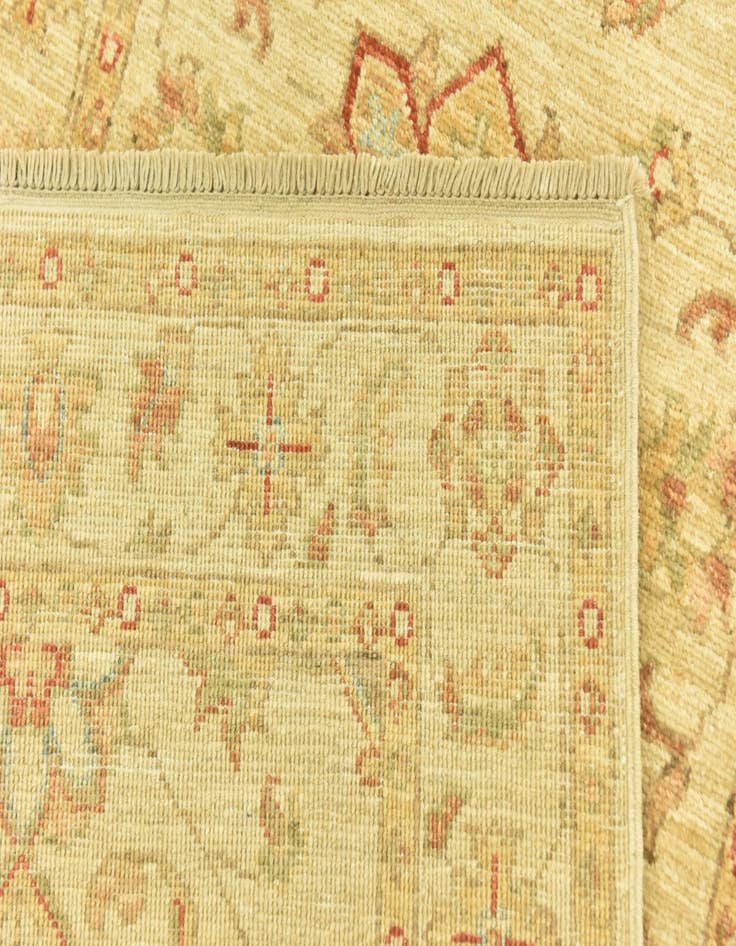 Detail image of  2' 6 x 6' 5  Hand Knotted Peshawar Ziegler Runner Rug