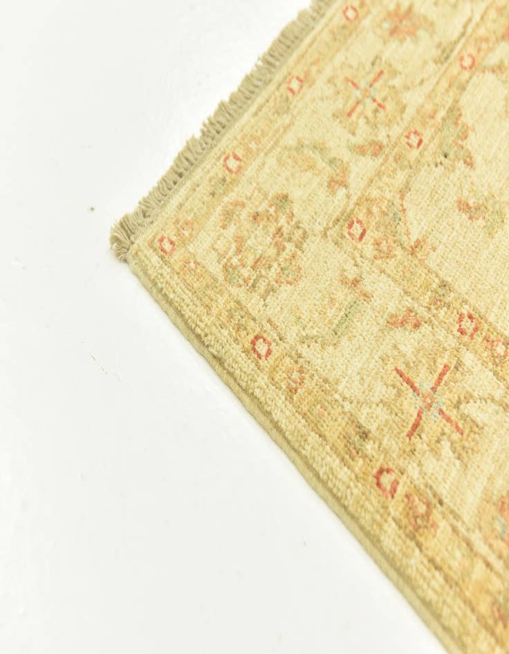 Detail image of  2' 6 x 6' 5  Hand Knotted Peshawar Ziegler Runner Rug