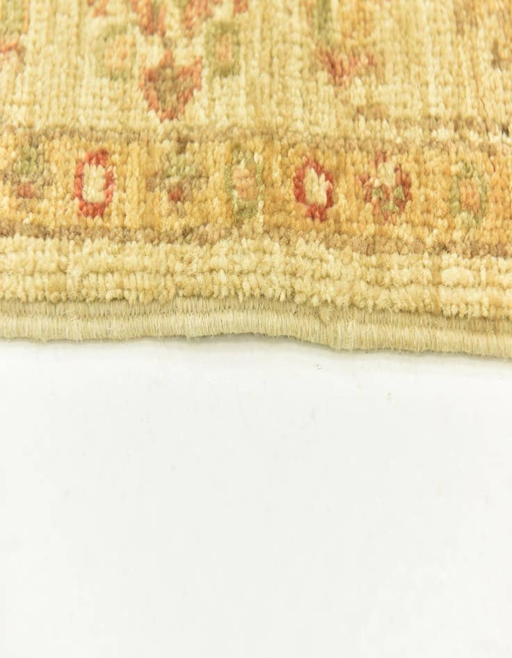 Detail image of  2' 6 x 6' 5  Hand Knotted Peshawar Ziegler Runner Rug