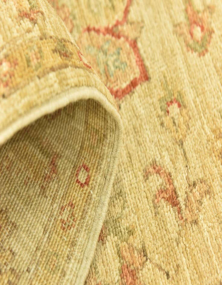 Detail image of  2' 6 x 6' 5  Hand Knotted Peshawar Ziegler Runner Rug
