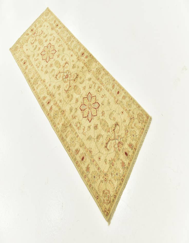 Detail image of  2' 6 x 6' 6  Hand Knotted Peshawar Ziegler Runner Rug