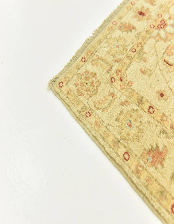 Detail image of  2' 6 x 6' 6  Hand Knotted Peshawar Ziegler Runner Rug