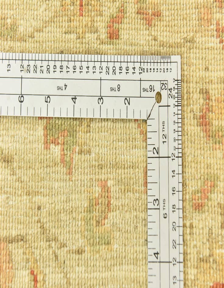 Detail image of  2' 6 x 6' 8  Hand Knotted Peshawar Ziegler Runner Rug