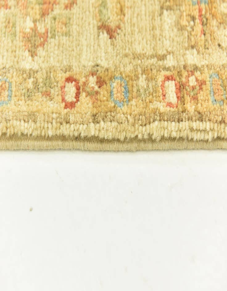 Detail image of  2' 6 x 6' 8  Hand Knotted Peshawar Ziegler Runner Rug