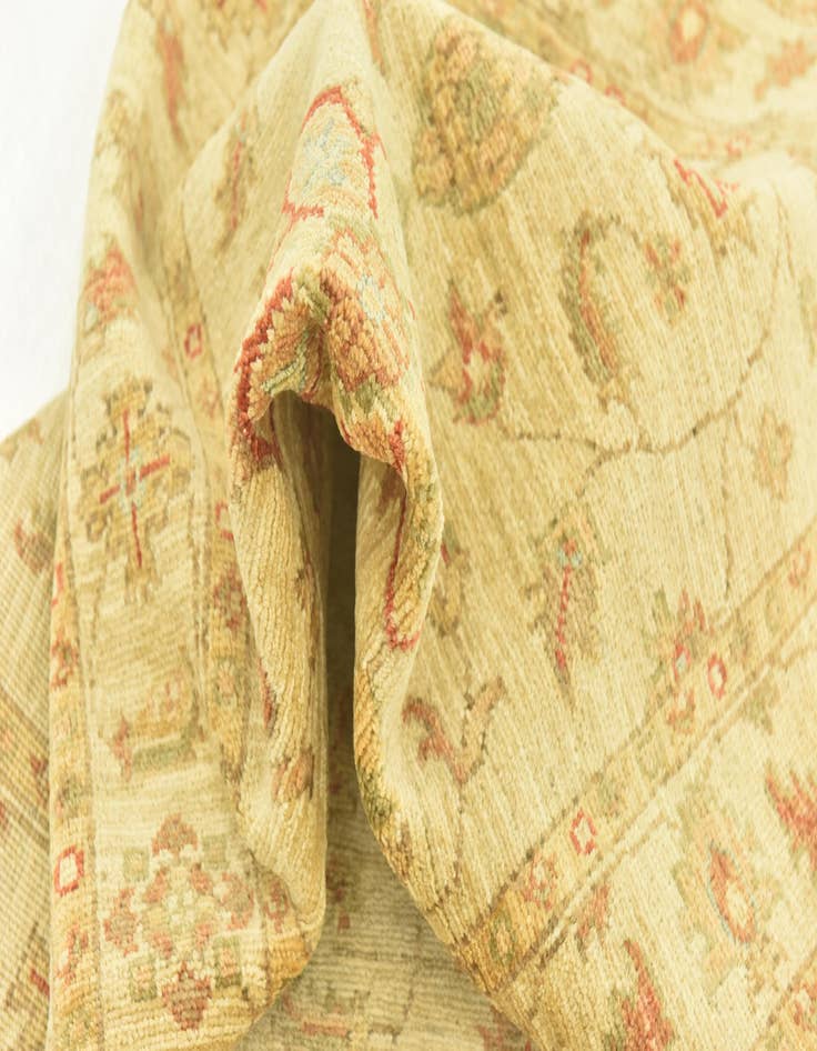 Detail image of  2' 6 x 6' 5  Hand Knotted Peshawar Ziegler Runner Rug