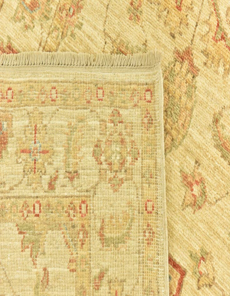 Detail image of  2' 6 x 6' 5  Hand Knotted Peshawar Ziegler Runner Rug