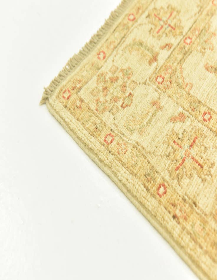 Detail image of  2' 6 x 6' 5  Hand Knotted Peshawar Ziegler Runner Rug