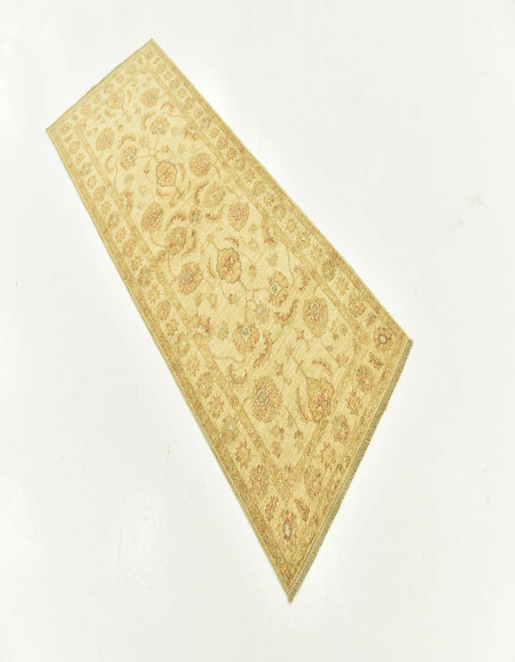 Detail image of  2' 7 x 6' 7  Hand Knotted Peshawar Ziegler Runner Rug