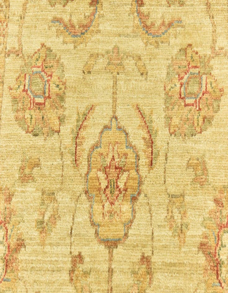 Detail image of  2' 7 x 6' 7  Hand Knotted Peshawar Ziegler Runner Rug