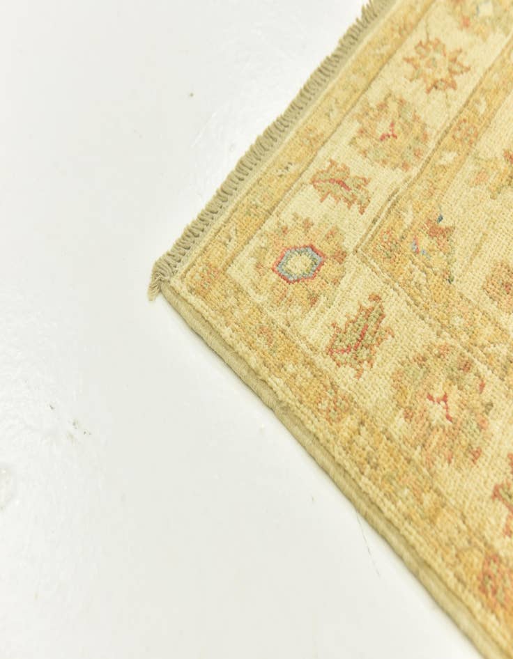 Detail image of  2' 7 x 6' 7  Hand Knotted Peshawar Ziegler Runner Rug