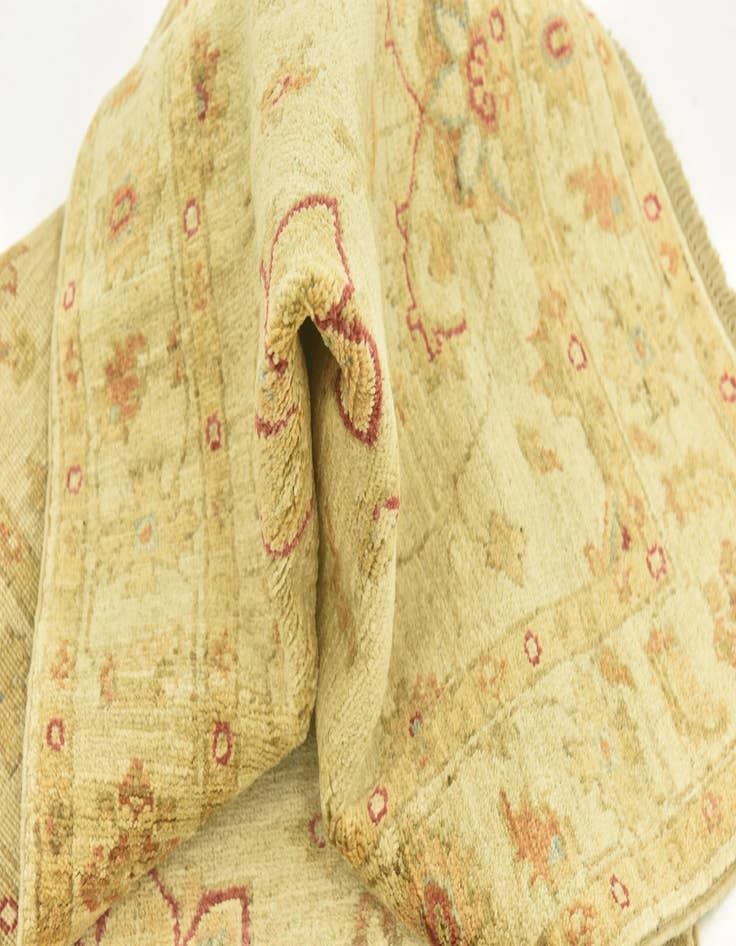 Detail image of  2' 6 x 6' 5  Hand Knotted Peshawar Ziegler Runner Rug