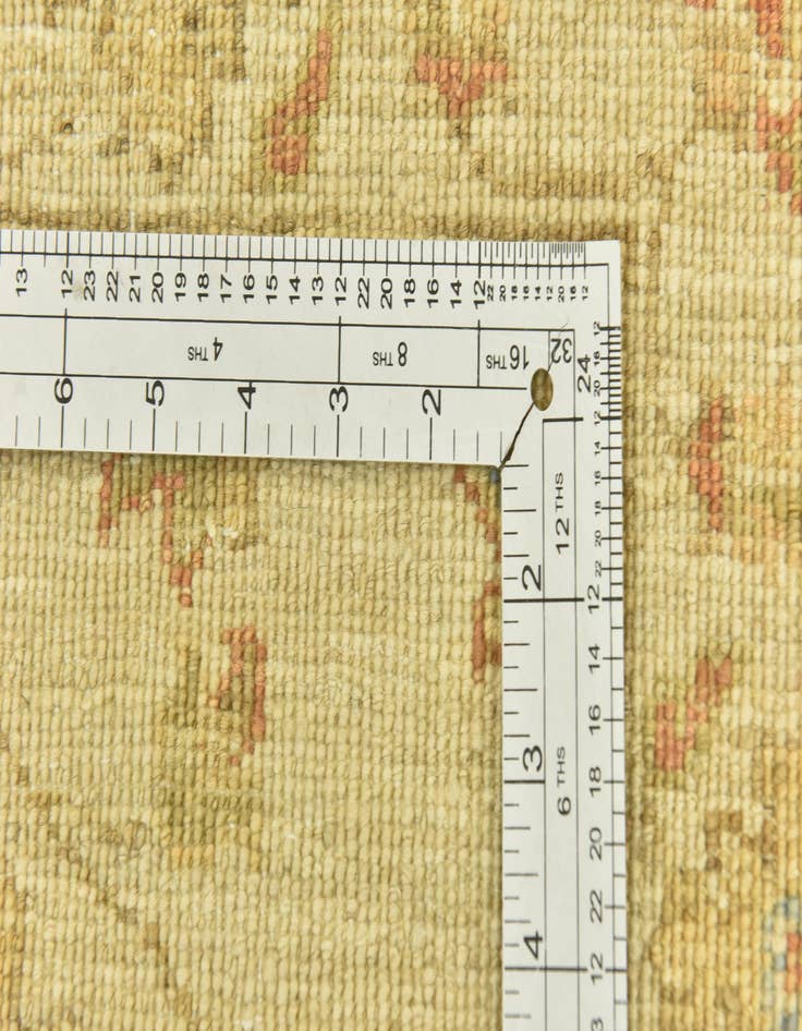 Detail image of  2' 6 x 6' 5  Hand Knotted Peshawar Ziegler Runner Rug