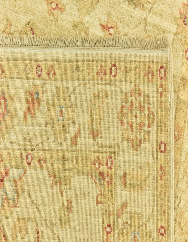 Detail image of  2' 6 x 6' 5  Hand Knotted Peshawar Ziegler Runner Rug