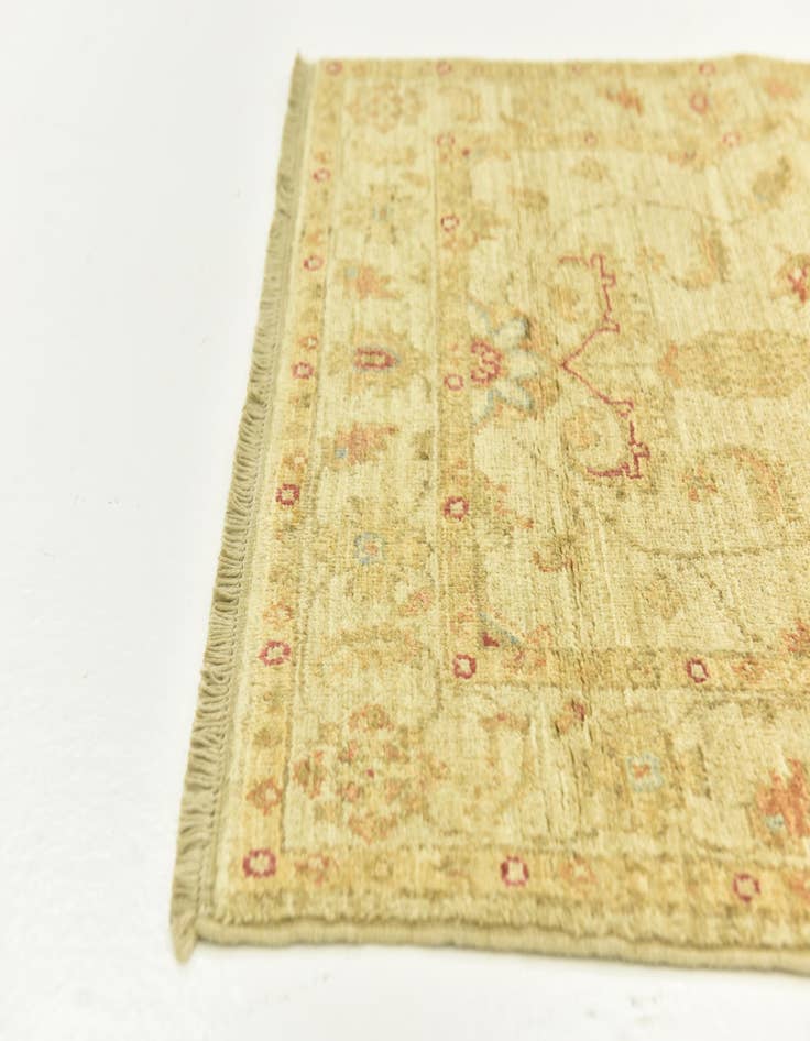 Detail image of  2' 6 x 6' 5  Hand Knotted Peshawar Ziegler Runner Rug