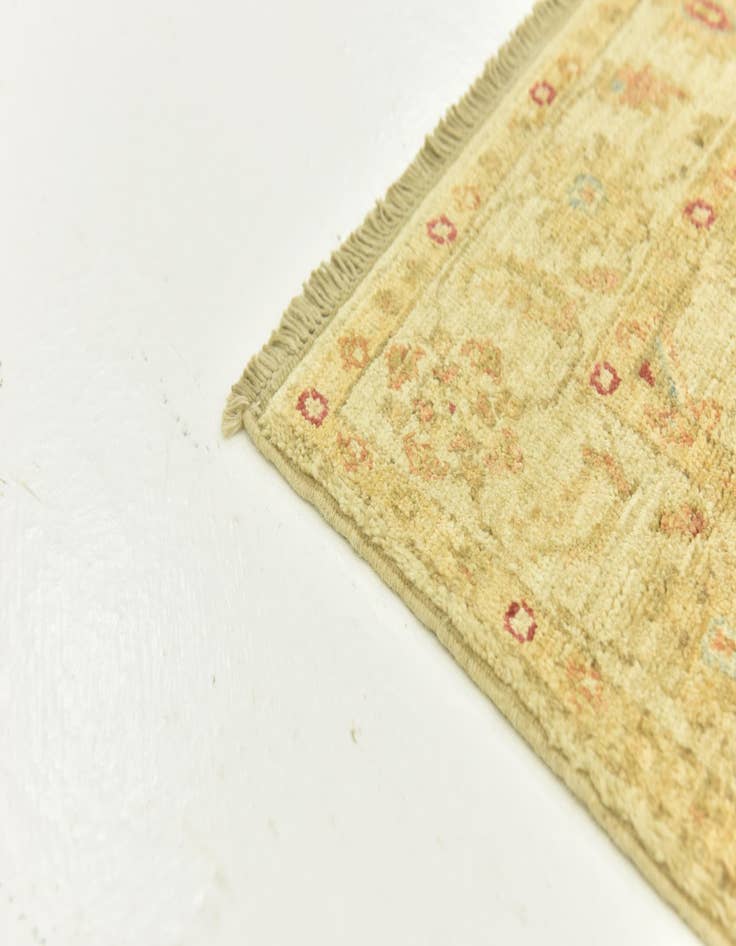 Detail image of  2' 6 x 6' 5  Hand Knotted Peshawar Ziegler Runner Rug