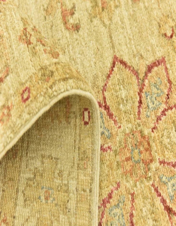Detail image of  2' 6 x 6' 5  Hand Knotted Peshawar Ziegler Runner Rug